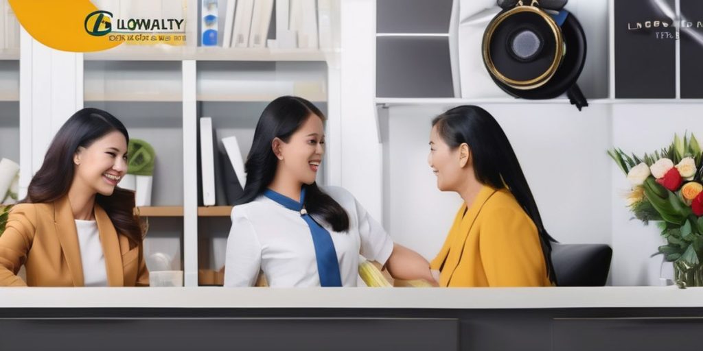 three women talking